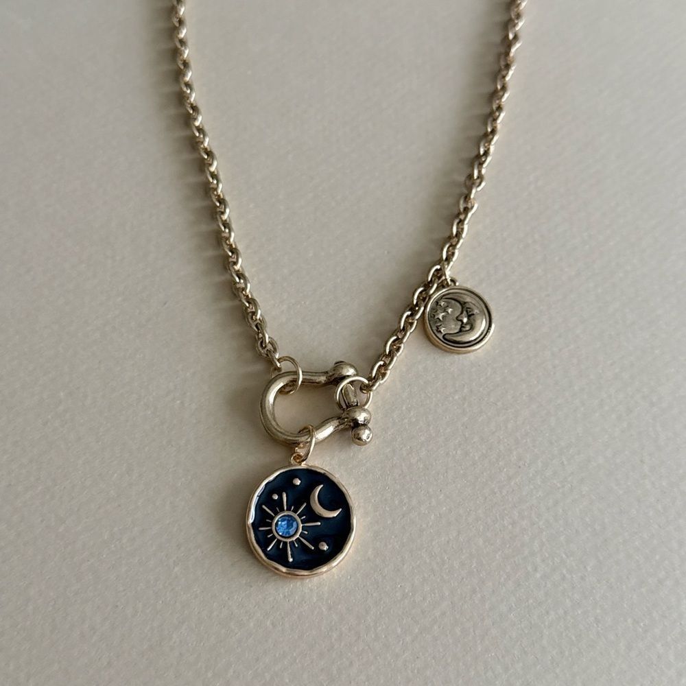 Moon Necklace N1869 - Picture 4 of 6
